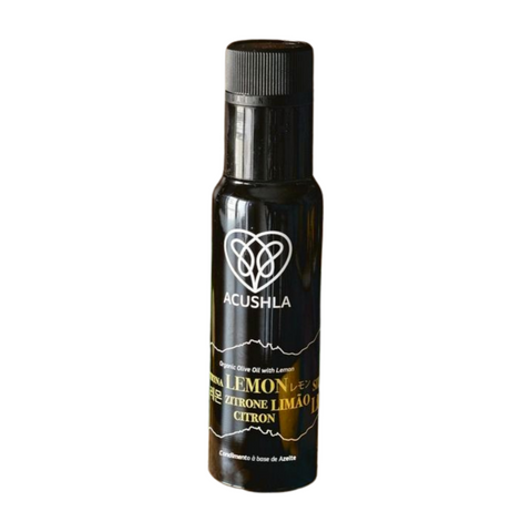 Organic Olive Oil with Lemon flavor 100ml 

Azeite Virgem Extra Biológico com Sabor a Limão.